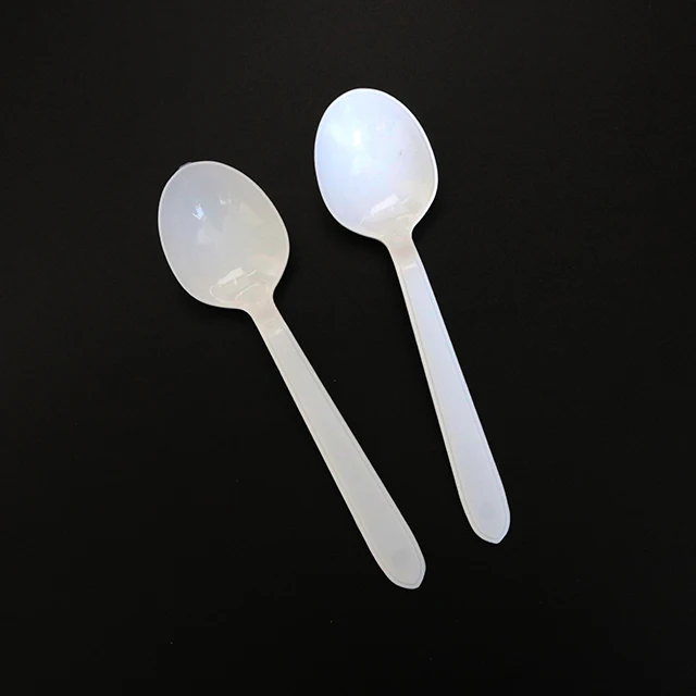 Eco-friendly disposable pp plastic party spoon