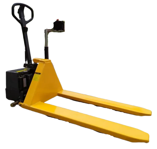 REDDOT new-launched object-sensing electric automatic height adjust high hand scissor lift pallet truck