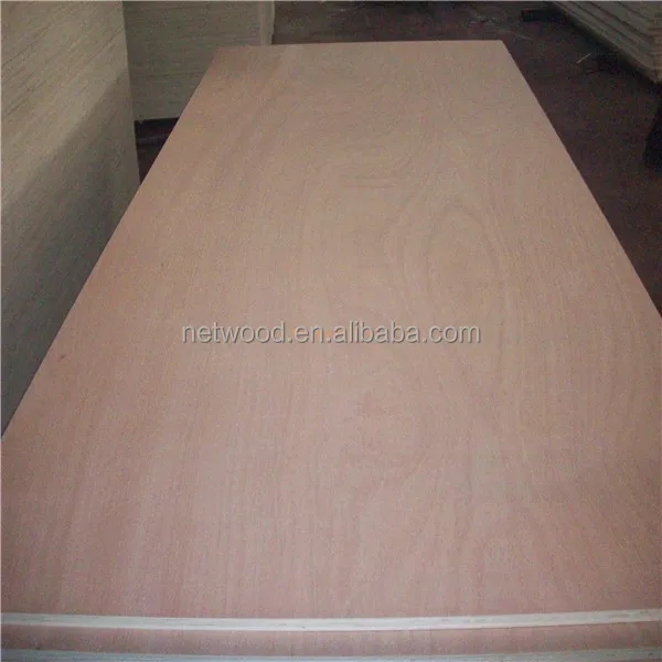 Faced Plywood/Poplar lumber Core mahogany Faced Veneer Plywood