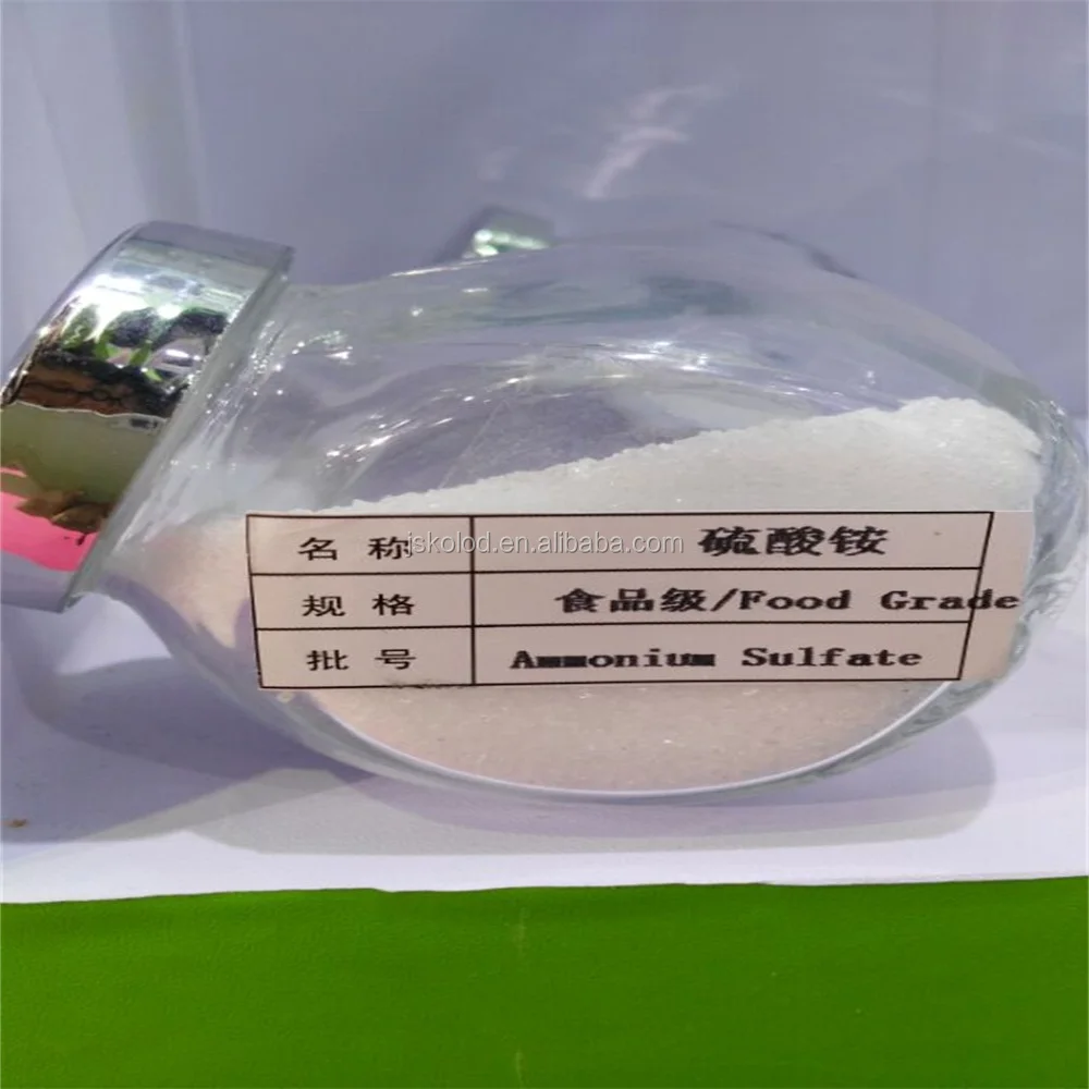 Ammonium sulfate food grade as ferment