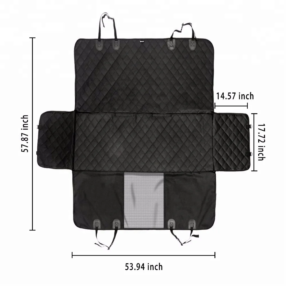 
Waterproof Nonslip with mesh window Pet Seat Cover for Cars 