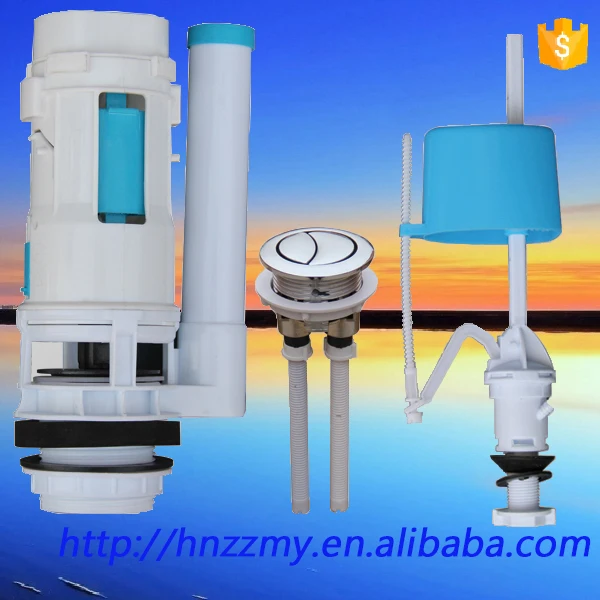 ZZ-335 plastic wras & upc toilet siphon type cistern shut off flush fill valve mechanism