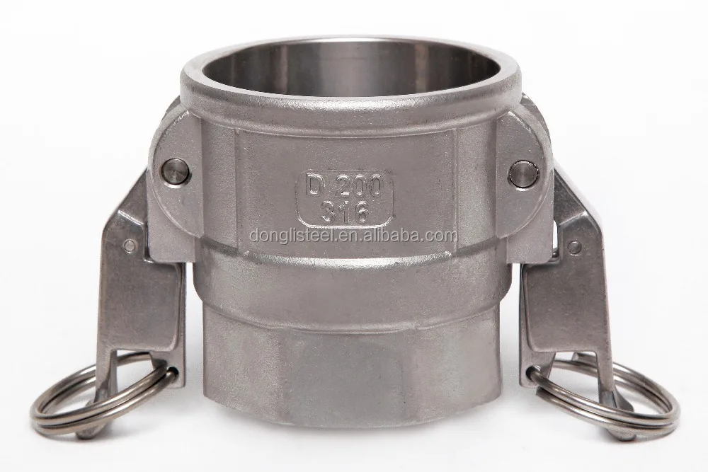 Type D with Self-locking Handles, AISI 304 316 Autolock Camlock Couplings, self locking camlock