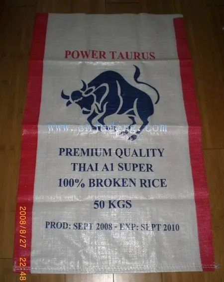 Supply PP Woven sack for packing rice potato flour  coffee beans