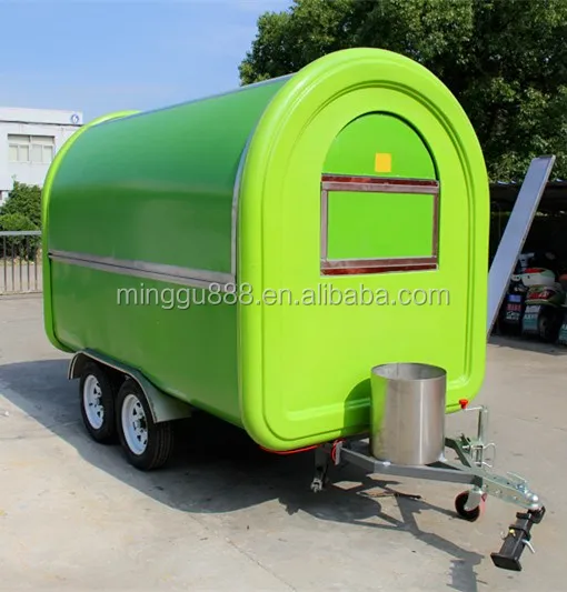 Мобильный прицеп для быстрого питания shanghai zhicheng, креп с замороженным йогуртом