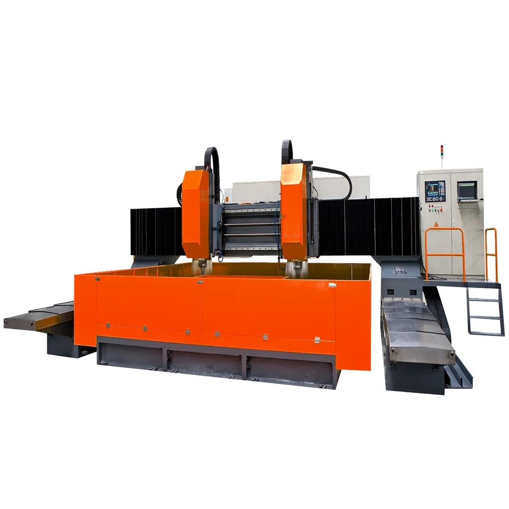 High Speed CNC Gantry Movable Tube Flange Sheet Drilling Machine
