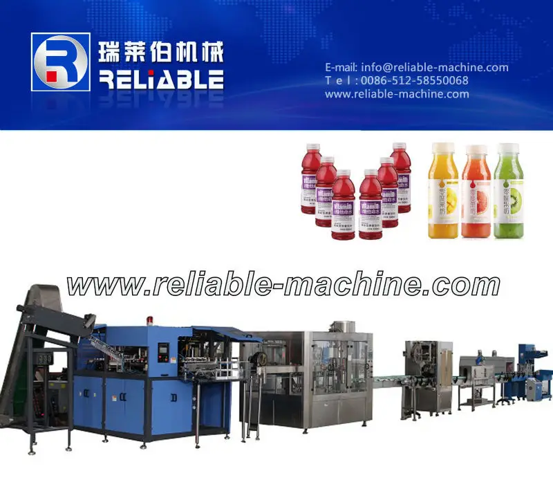 Jiangsu automatic fruit juice production bottling line