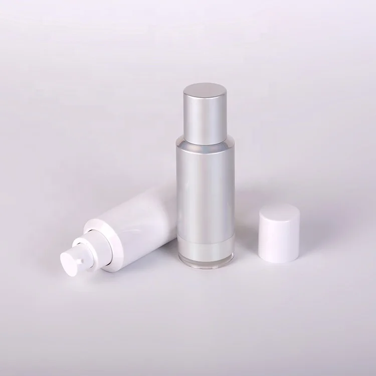 
Provide new custom low profile printing round airless bottle 30ml pump 