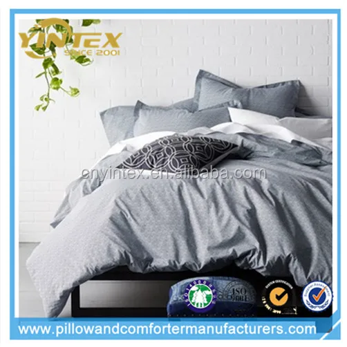 Closure Premium Range Egyptian Cotton 600 Thread Count Duvet Cover Sets With Zipper