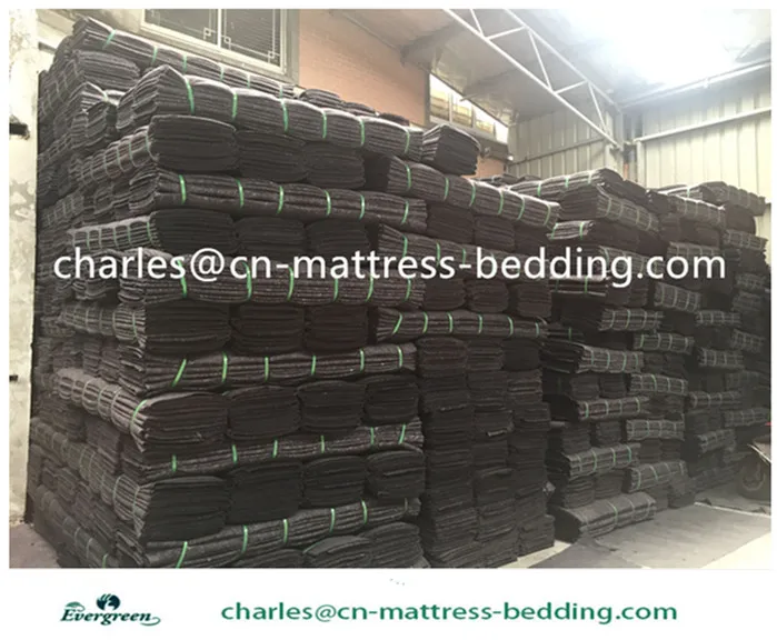 China custom popular 100% recycle needle punch  textile waste shoddy felt for mattress
