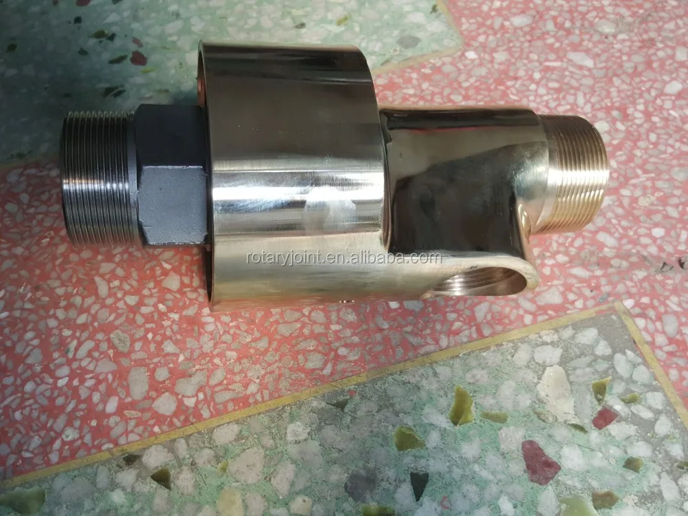 new copper hydraulic fitting rotary joint rotating swivel mechanism