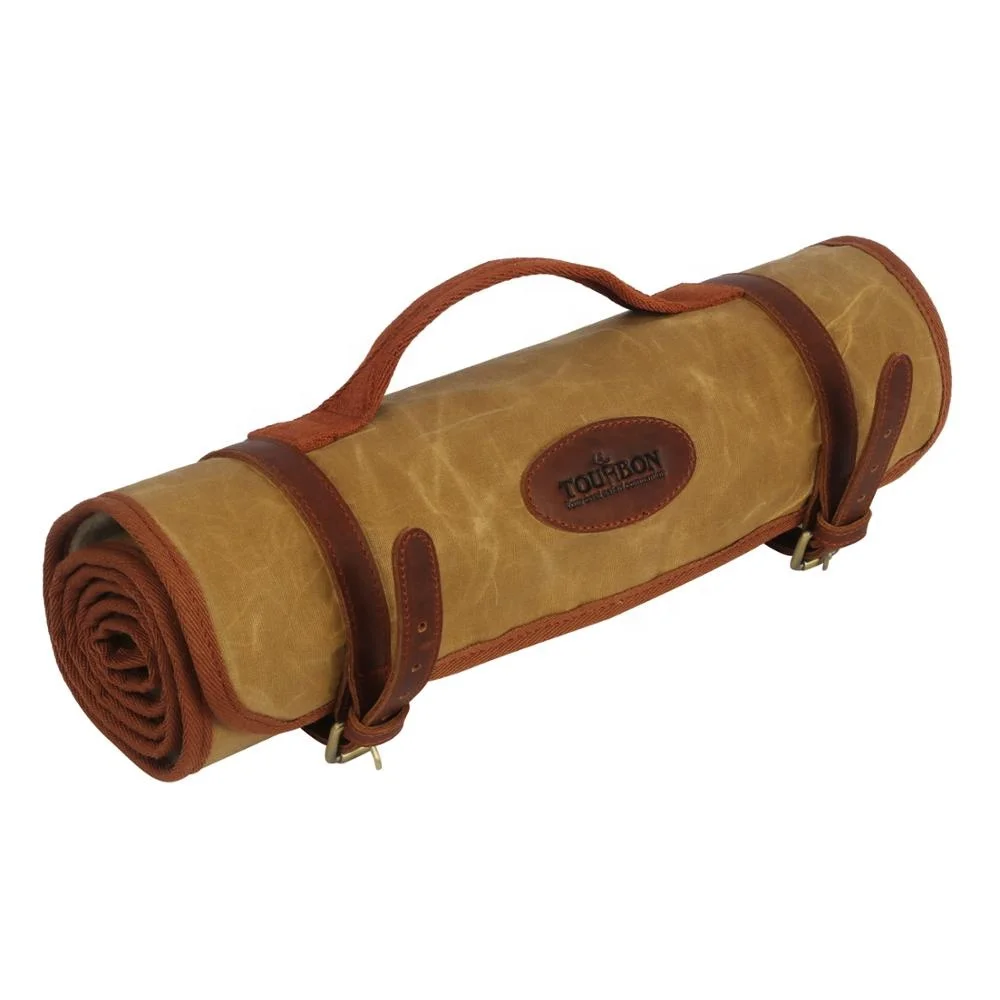 Tourbon Wax Canvas Large Gun Cleaning Pad Canvas Gun Cleaning Mat Easy Carry 134*38cm HA1189CA 0.55 Kg