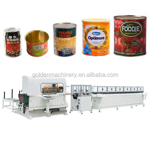 Fully automatic palletizer stacker for tin can production line