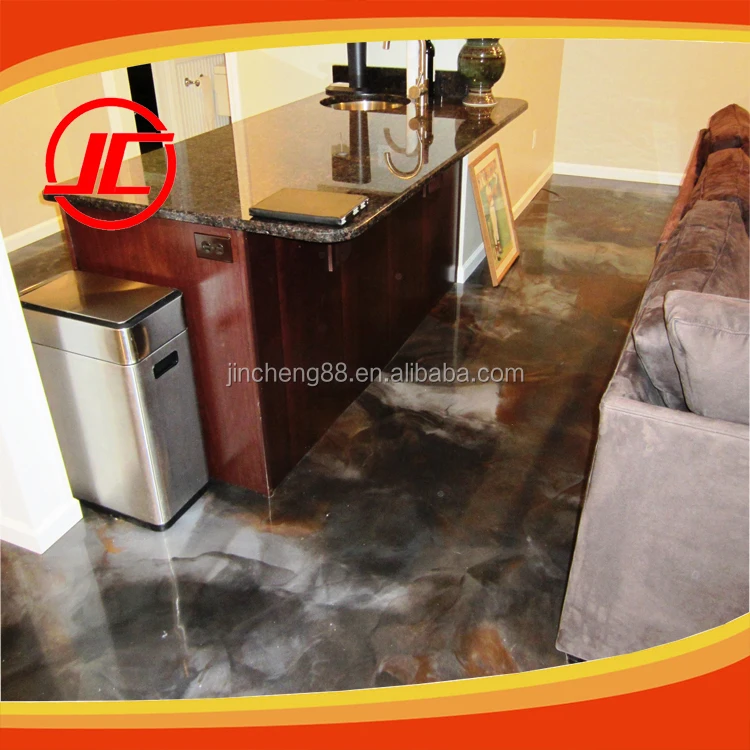 
Epoxy Main Raw Material and Liquid Coating State High gloss Metallic Epoxy Flooring 