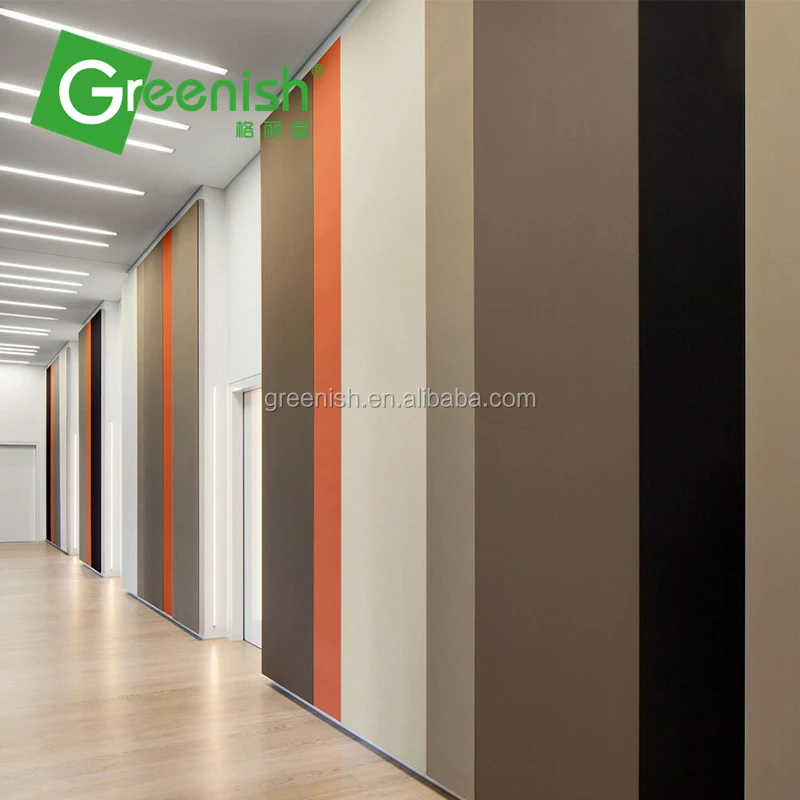 Customized polyester fiber acoustic sheets with great price
