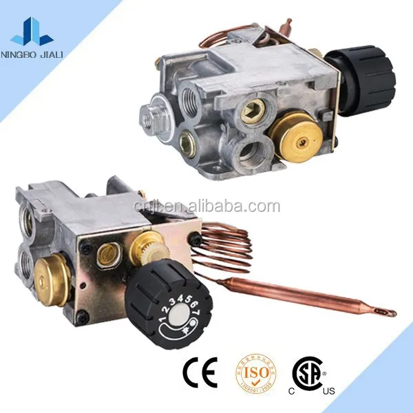 Gas fryer thermostat control valve/Gas fryer burners