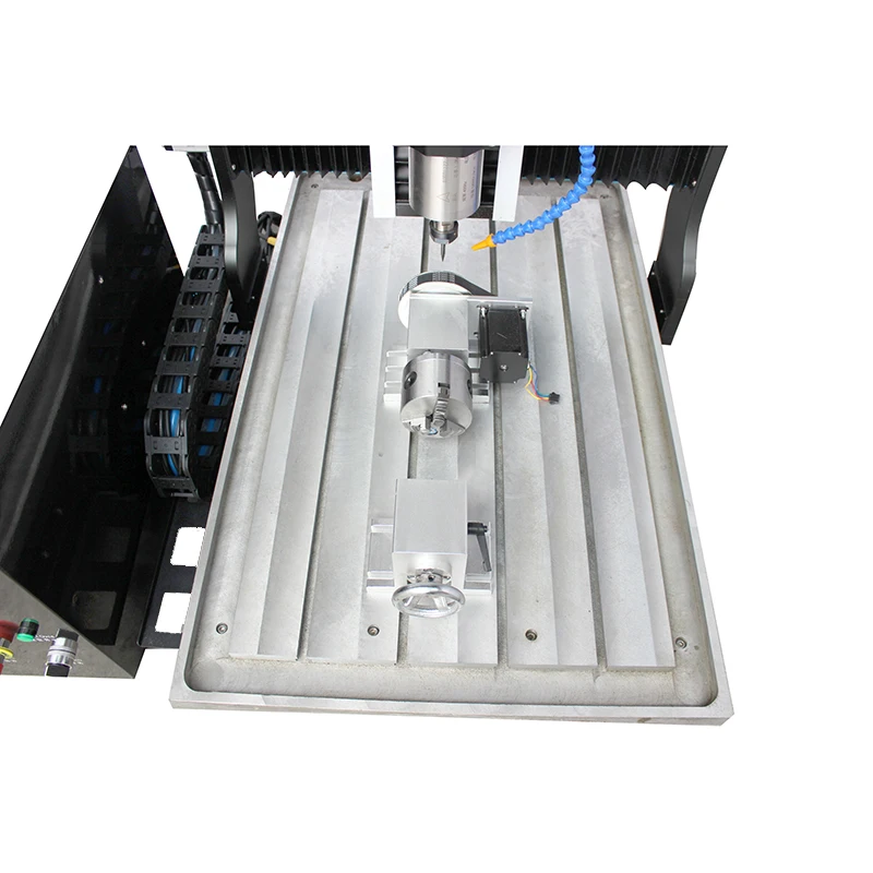 High Precision 4 Axis Mini Metal Milling Machine Metal Cnc Router