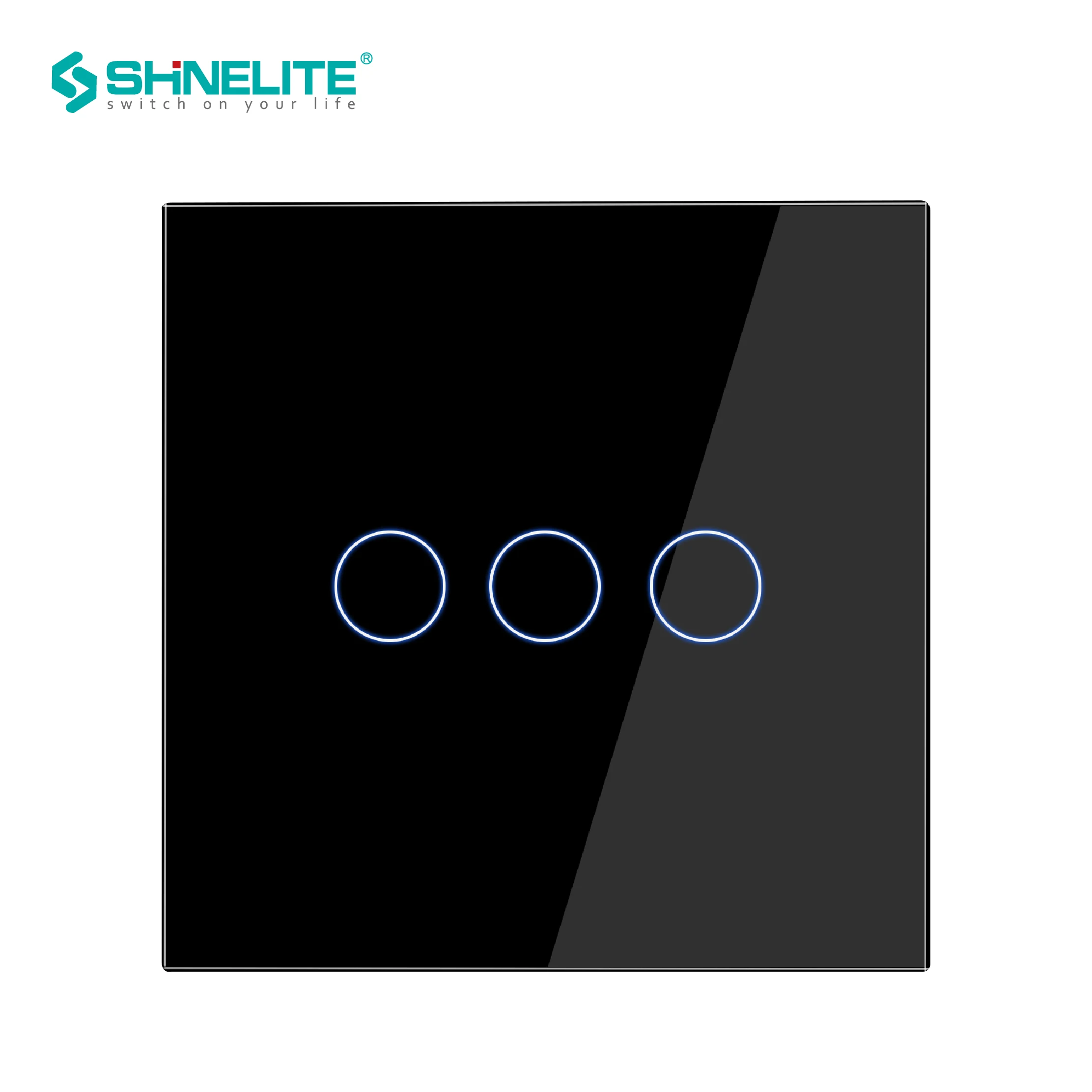 Shinelite Smart Switch 3 gang 1 way Smart Touch Wall Light Switch