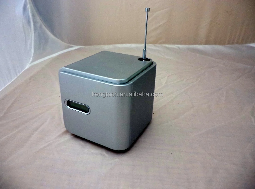 CT-811 Fancy Cheap Cube Shape Slip N Slide Digital Tuning Radio