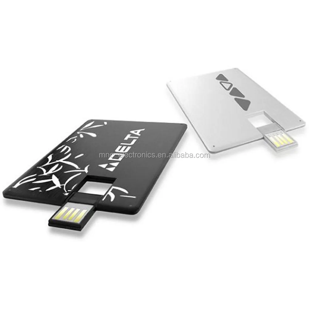 Factory Price Credit Card Shape USB Memory Stick, New Business Gift Credit Card USB Flash, New Customize Design USB Sound Card