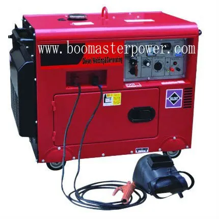 10kva silent diesel welding generator