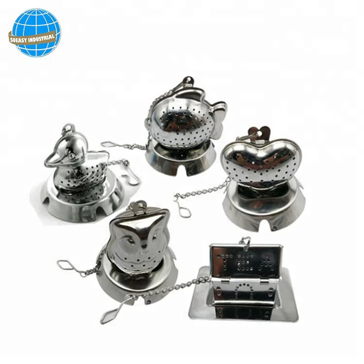 
stainless steel Creative Bird Loose Leaf Tea Infuser Filter 