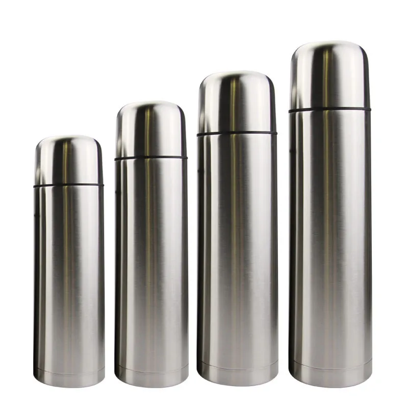 350/500/750/1000ml double wall thermos bottle stainless steel vacuum flasks thermos