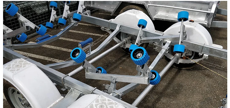 5 M 5.5 M 4.3 M Boat Trailer ATM 750KG  1200KG 1400KG 2000KG