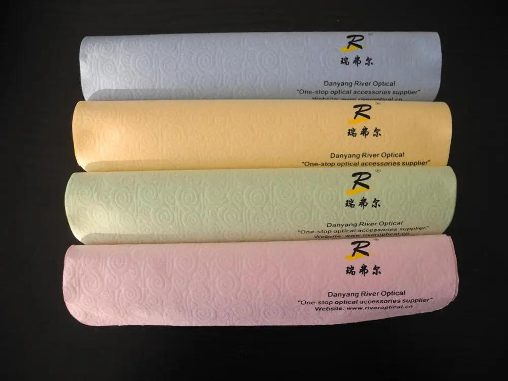 High quality custom logo printed microfiber lens cleaning cloth