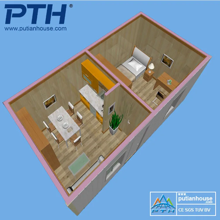 luxury modular modified container homes pitched roof prefab house container