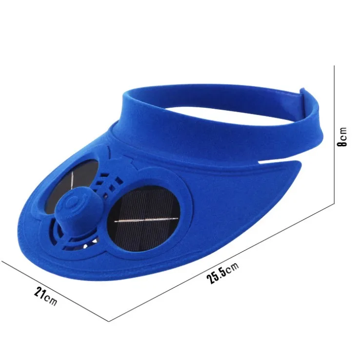 New factory hot sale new fashion solar fun sun visor cap  sunvisor solar cap
