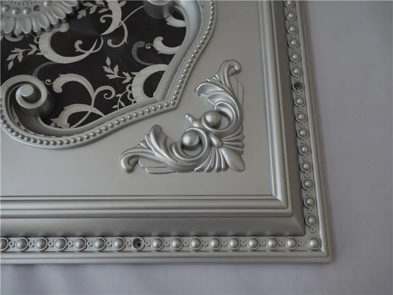 Роскошный квадратный потолочный медальон, декоративная потолочная стена для банкетного зала