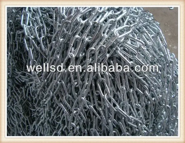 G30 DIN5685A/C DIN766 DIN763 DIN5686 galvanized link chain