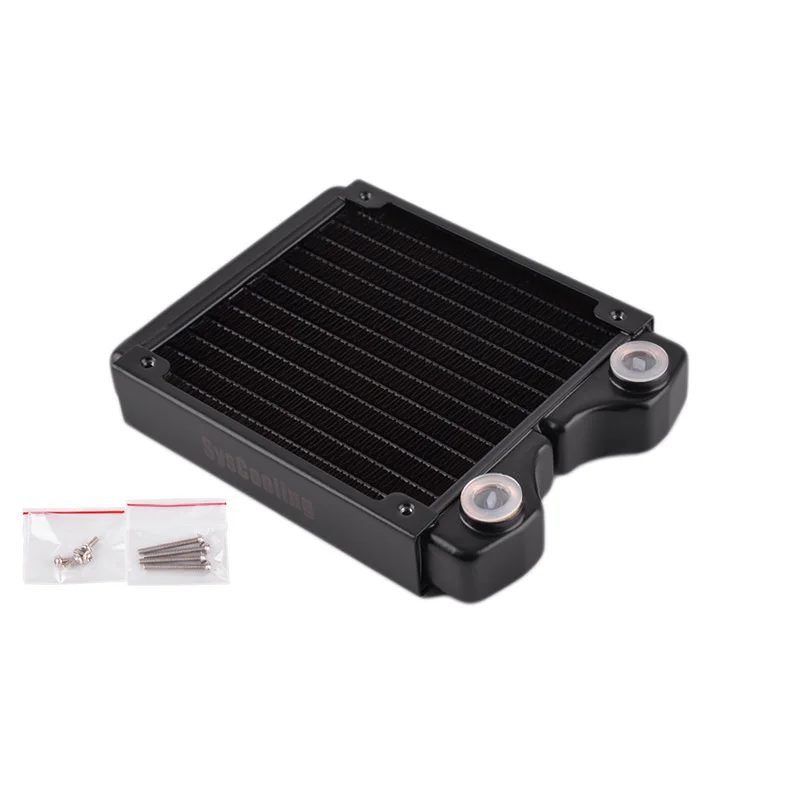 Syscooling PT120 water cooling radiator 120mm copper radiator G1/4 thread for water cooling system