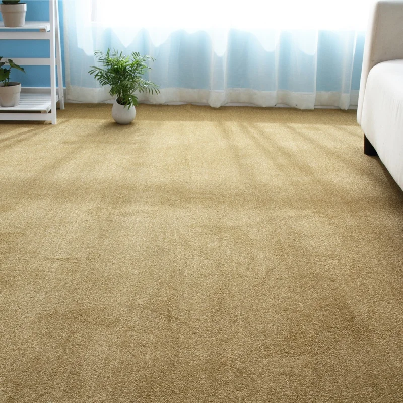 
Cheap Stocks Hote Room Cut Pile Machine Made Tufted Plain Carpet for Room New Design Shanghai Hangju Line 50 Series 
