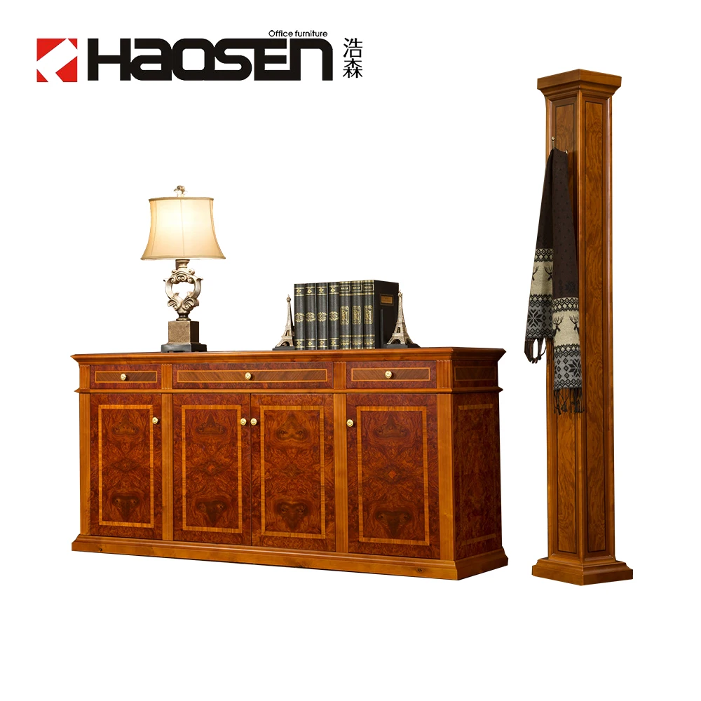 Haosen Rafflo 0809T luxury Console decorative wood file cabinet with office Low cabinet