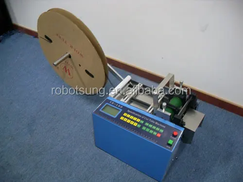 Hot & Cold knife electric mark sensor cutter machine for woven label