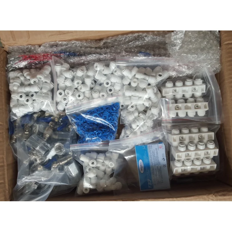 24v solenoid valve Plastic water solenoid quick connector FLOW LIMIT 300CC 400CC solenoid valve with limit switch