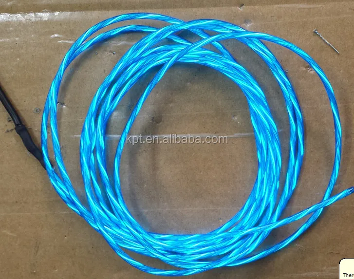 Flexible neon car lighting EL wire