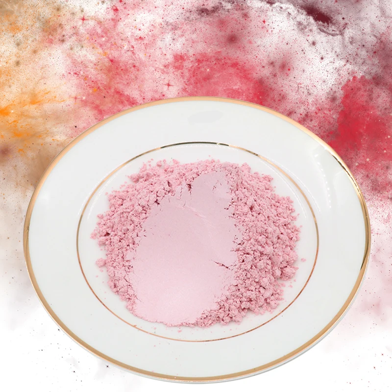 Factory Price 50 g Genuine 5 Colors Colorful Pigment Pink Brown Orange Red for Handmade Soap Crafts Making Pearl Powder