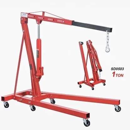 hydraulic cylinder folding Repair shops crane jack shop crane engine lifter  mini crane hydraulic hoist