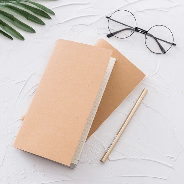
Travel Kraft paper notepad daily plan book for creative work notebook 