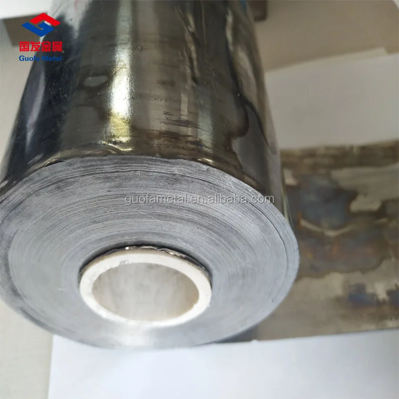 99.994% Pure 0.05 0.06 0.07 0.08 0.09mm Radiation Protection Lead Foil Sheets