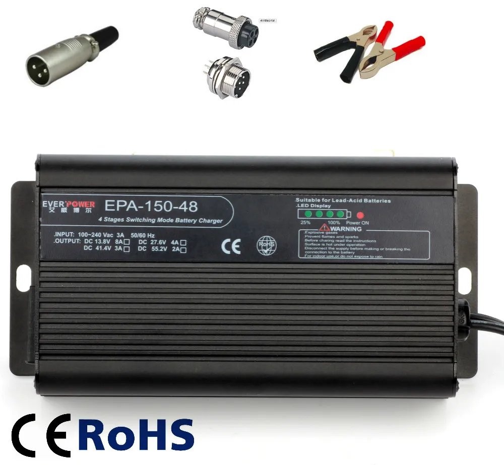 Hot selling Lithium-ioon battery MCU controlled smart charger  output 29.4v 5a automatic battery charger car