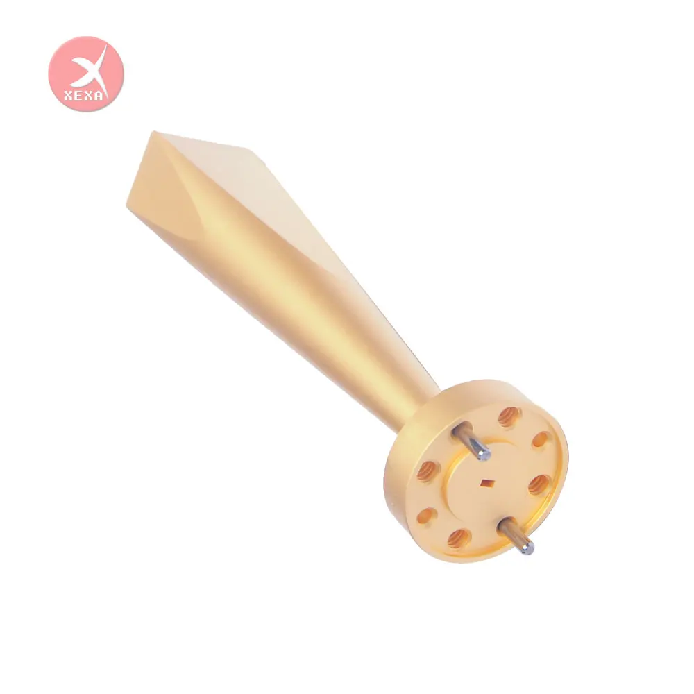 
Horn antenna high gain waveguide components communication gold plating horn antenna omnidirectional antenna 