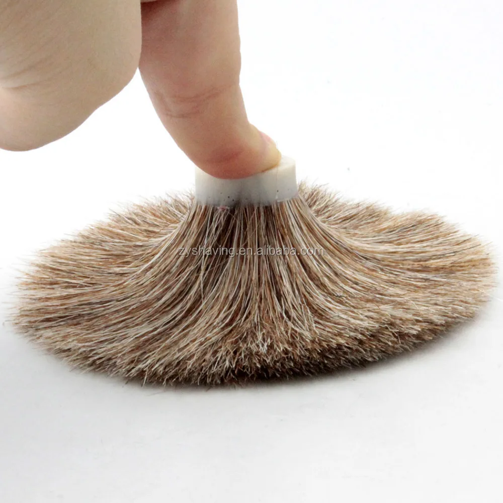 High Grade 100% Horse Hair Shaving Brush Knot For DIY Barber Tool 21*70mm