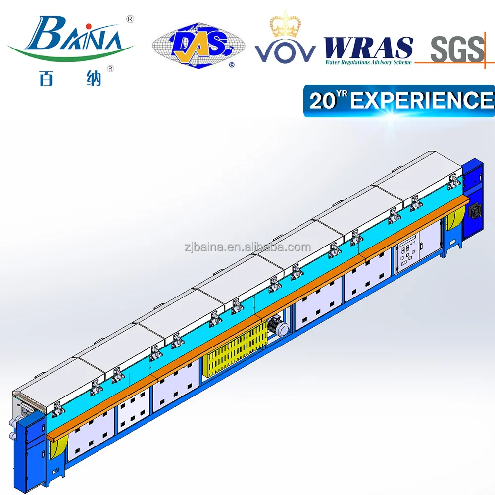 Baina factory made superior quality hot air oven/microwave oven/rubber vulcanization line