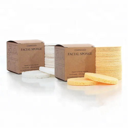 
Reusable Compressed Cellulose Facial Sponges 
