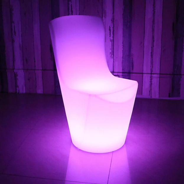 Популярный модный дешевый светящийся обеденный стол и стул для мероприятий