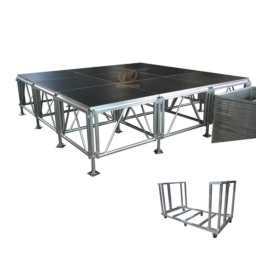 Cheap Price Aluminum Portable Stage Pole Dance Stage Floor for Sale